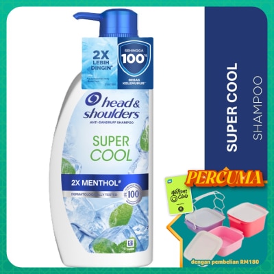 HEAD&SHOULDERS - Super Cool Shampoo 590ml