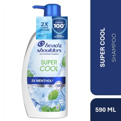 HEAD&SHOULDERS - Super Cool Shampoo 590ml