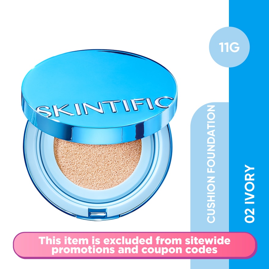 Perfect Stay Velvet Matte Cushion 02 Ivory 11g