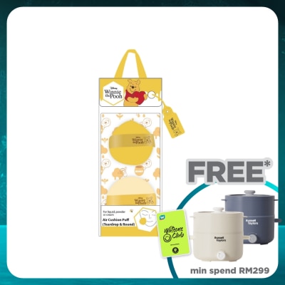 DISNEY Winnie The Pooh Air Cushion Puff (Teardrop & Round)