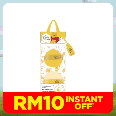 DISNEY Winnie The Pooh Air Cushion Puff (Teardrop & Round)