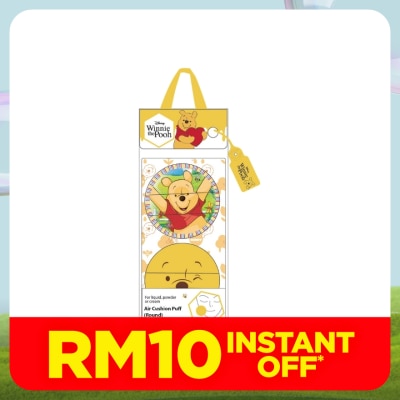 DISNEY Winnie The Pooh Air Cushion Puff (Round)