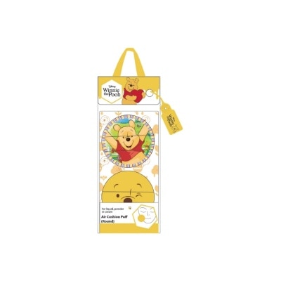 DISNEY Winnie The Pooh Air Cushion Puff (Round)