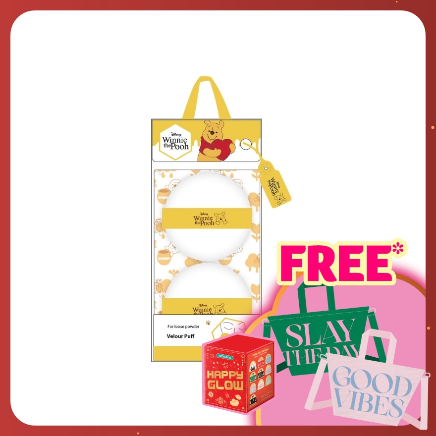 Winnie The Pooh Velour Puff