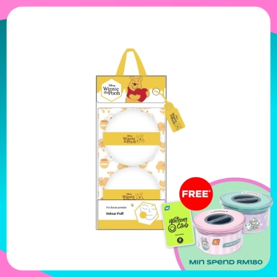DISNEY Winnie The Pooh Velour Puff