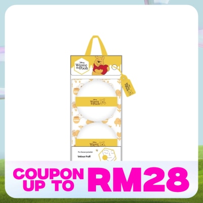 DISNEY Winnie The Pooh Velour Puff