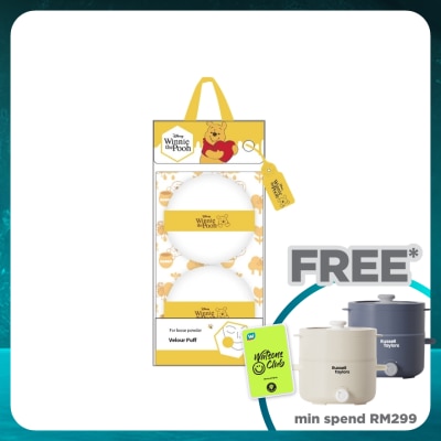 DISNEY Winnie The Pooh Velour Puff