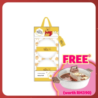 DISNEY Winnie The Pooh Velour Puff