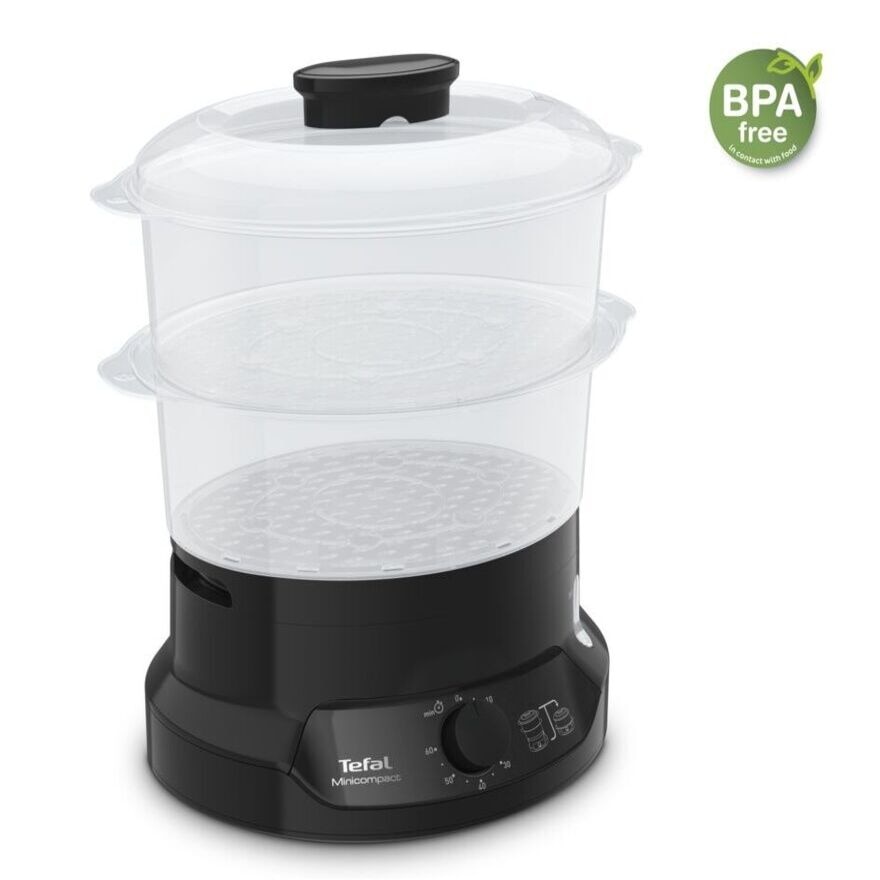 Tefal Minicompact Steamer (BPA Free) VC1398 (While Stock Last)