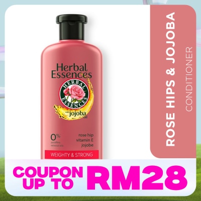 HERBAL ESSENCES Rosehip + Jojoba Oil Conditioner 400ml