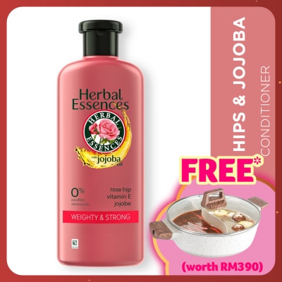 HERBAL ESSENCES Rosehip + Jojoba Oil Conditioner 400ml