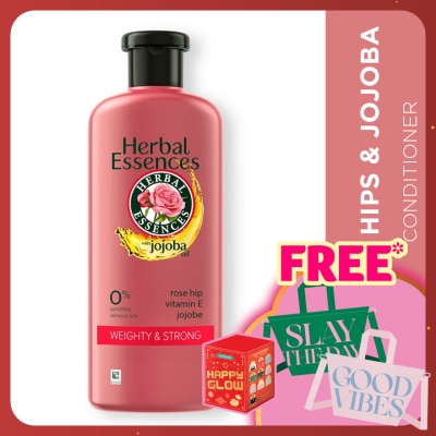 HERBAL ESSENCES Rosehip + Jojoba Oil Conditioner 400ml