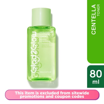 GLAD2GLOW Centella Ceramide Soothing Toner 80ml