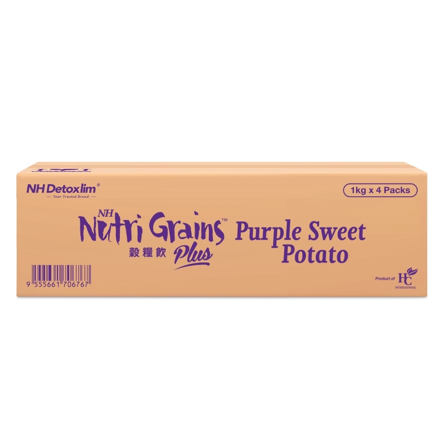 Nutri Grains Plus With Purple Sweet Potato 1kg x 4 packs