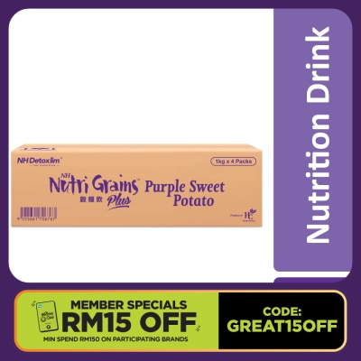 NH NUTRI GRAINS Nutri Grains Plus With Purple Sweet Potato 1kg x 4 packs