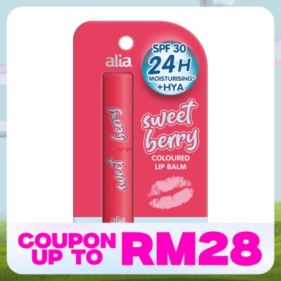 ALIA Sweet berry Colored Lip Balm 1s
