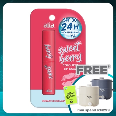 ALIA Sweet berry Colored Lip Balm 1s