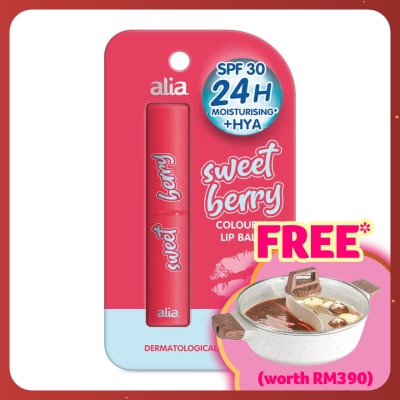 ALIA Sweet berry Colored Lip Balm 1s