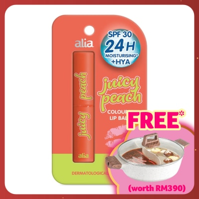 ALIA Juicy Peach Colored Lip Balm 1s