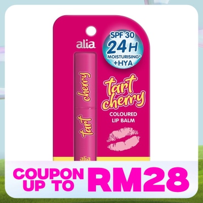 ALIA Tart Cherry Colored Lip Balm 1s