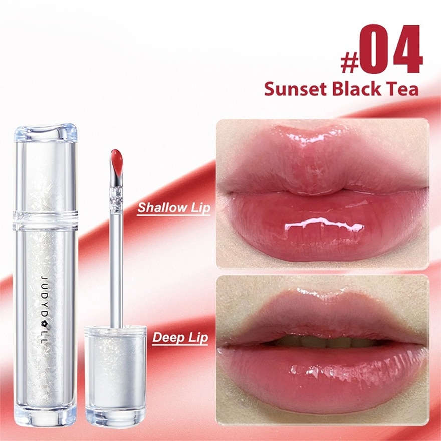 Watery Lip Gloss 4 Sunset Black Tea