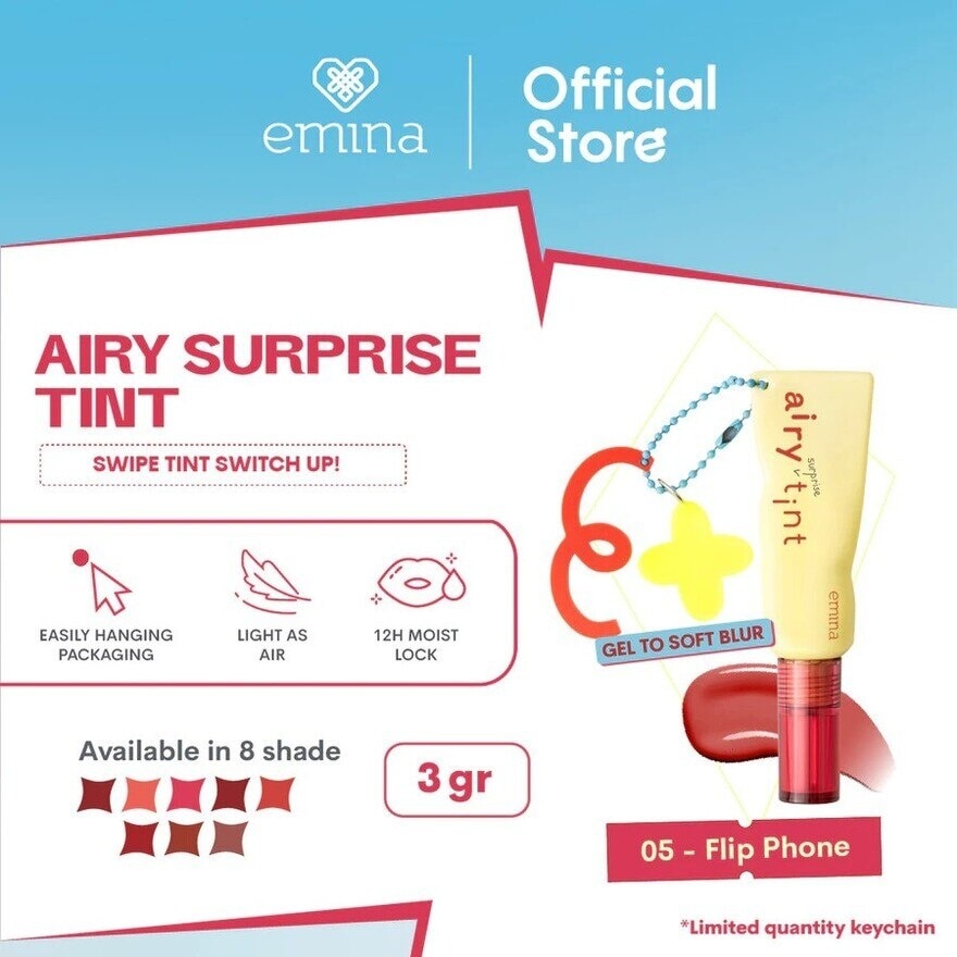 Airy Surprise Tint 05 Flip phone