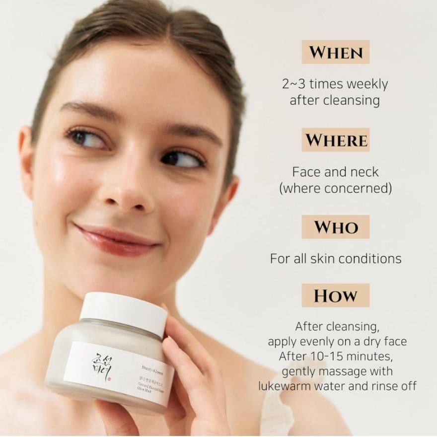 Ground Rice and Honey Glow Mask 150ml