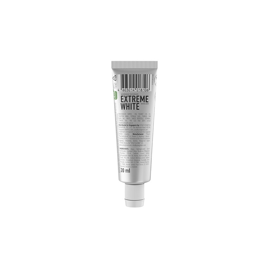 Extreme White Toothpaste 20ml