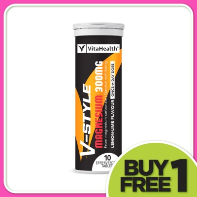 V-STYLE Magnesium 300Mg Effervescent Tablet 10S