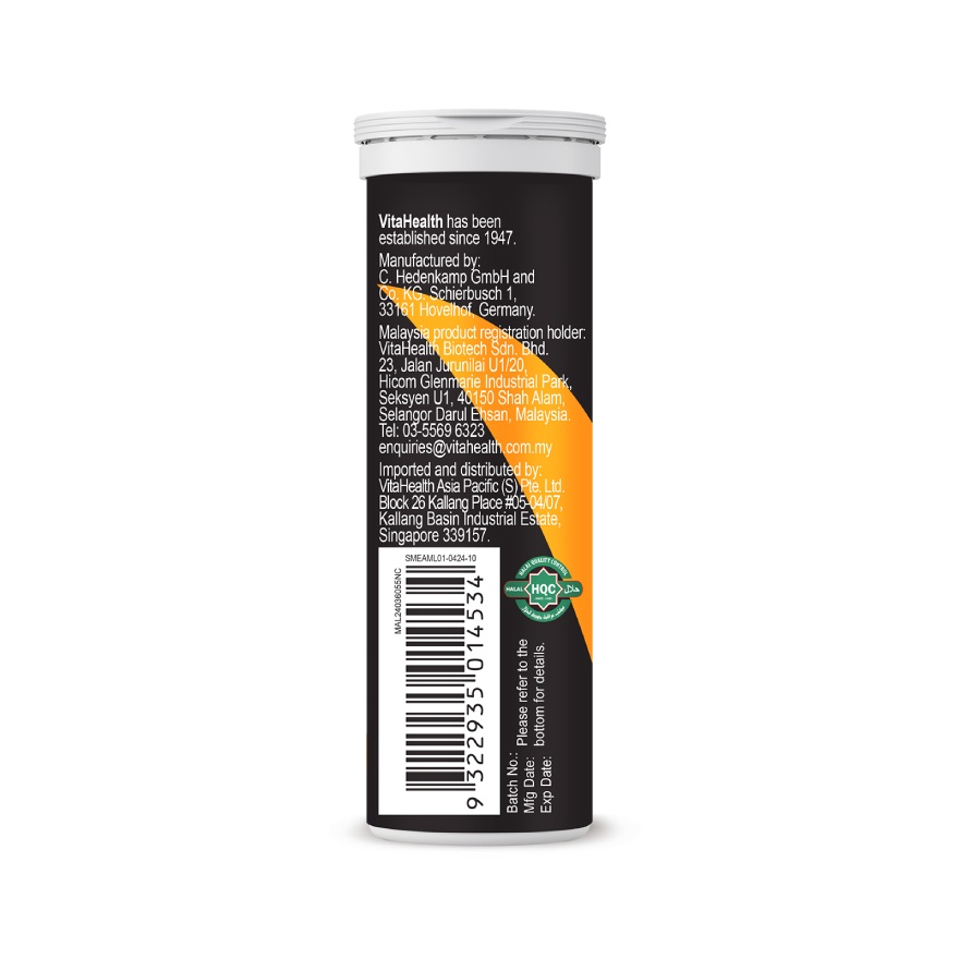 Magnesium 300Mg Effervescent Tablet 10S