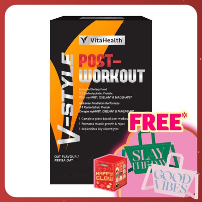 V-STYLE Post-Workout Formula Dietary Food (Oat Flavour) 15S