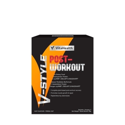 V-STYLE Post-Workout Formula Dietary Food (Oat Flavour) 30gx2s