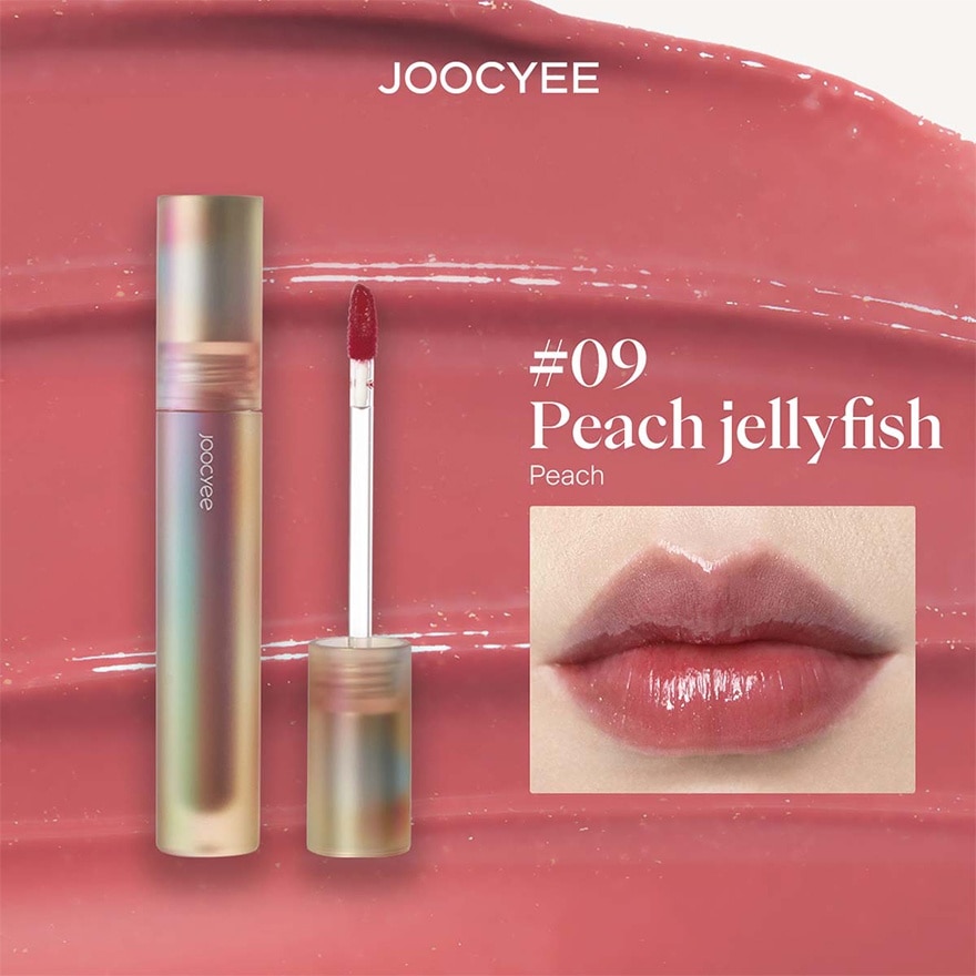 Glazed Lipgloss 09 Peach Jellyfish