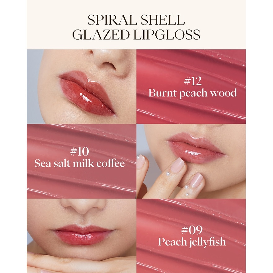 Glazed Lipgloss 10 Sea Salt Latte