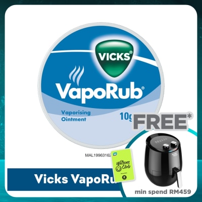 VICKS Vaporub Cold Vaporizing Ointment 10g
