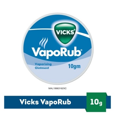 VICKS Vaporub Cold Vaporizing Ointment 10g