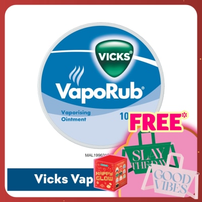 VICKS Vaporub Cold Vaporizing Ointment 10g