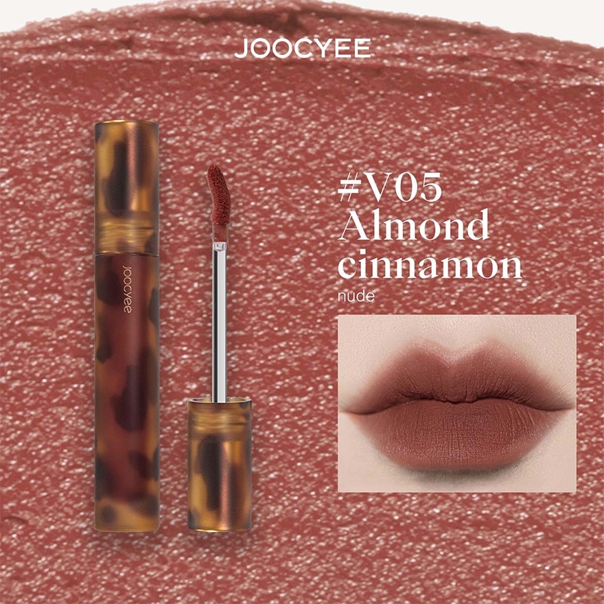 Fluffy Matte Lipgloss V05 Almond Cinnamon