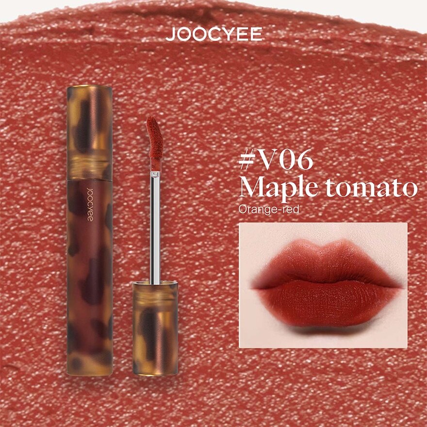 Fluffy Matte Lipgloss V06 Maple Tomato