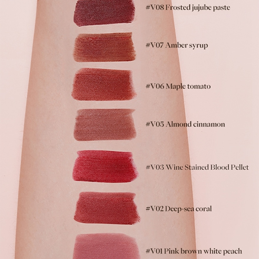 Fluffy Matte Lipgloss V06 Maple Tomato