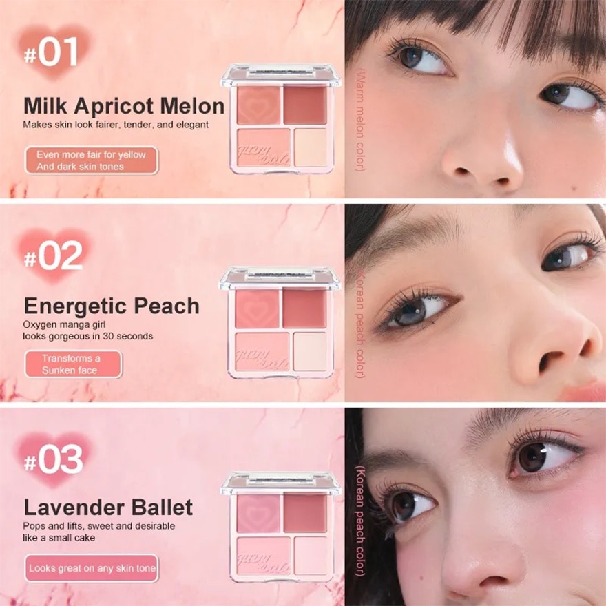 Blush&Highlight Palette 02