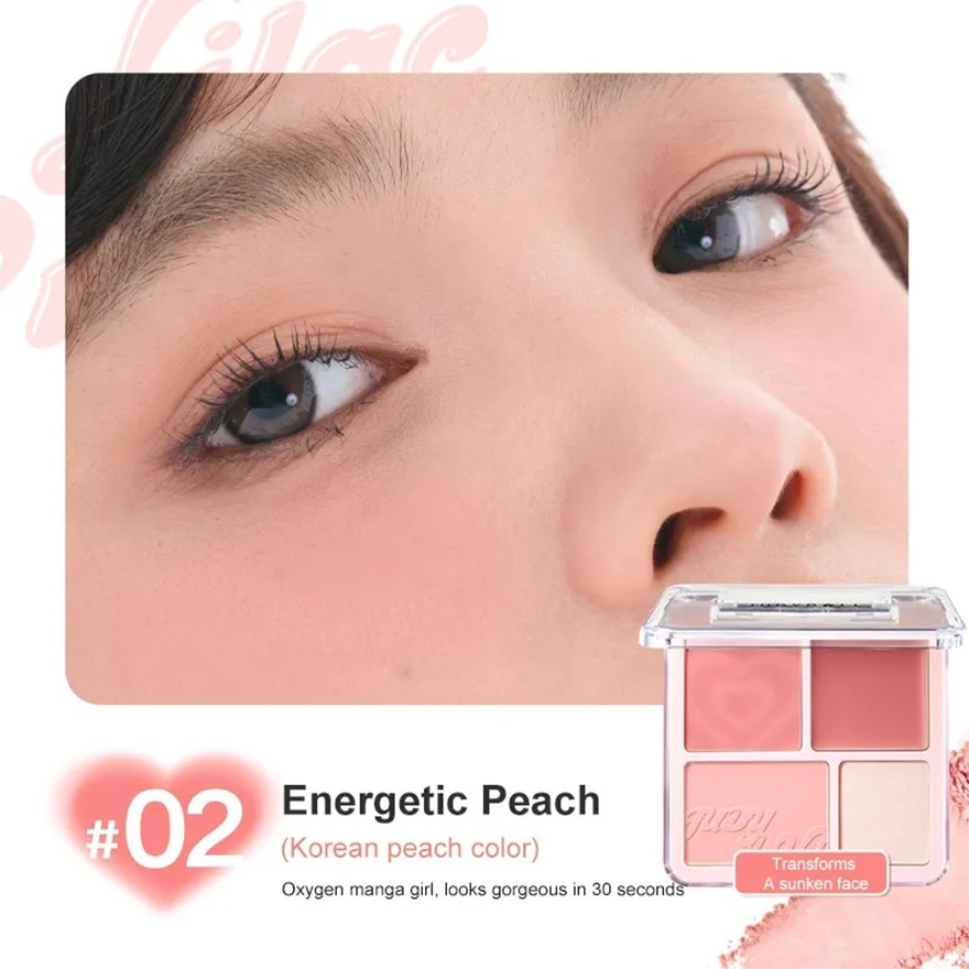 Blush&Highlight Palette 02