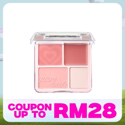 JUDYDOLL Blush&Highlight Palette 02