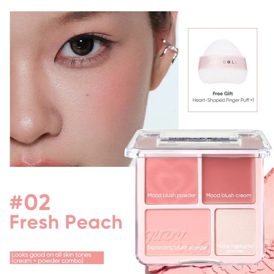 Blush&Highlight Palette 02