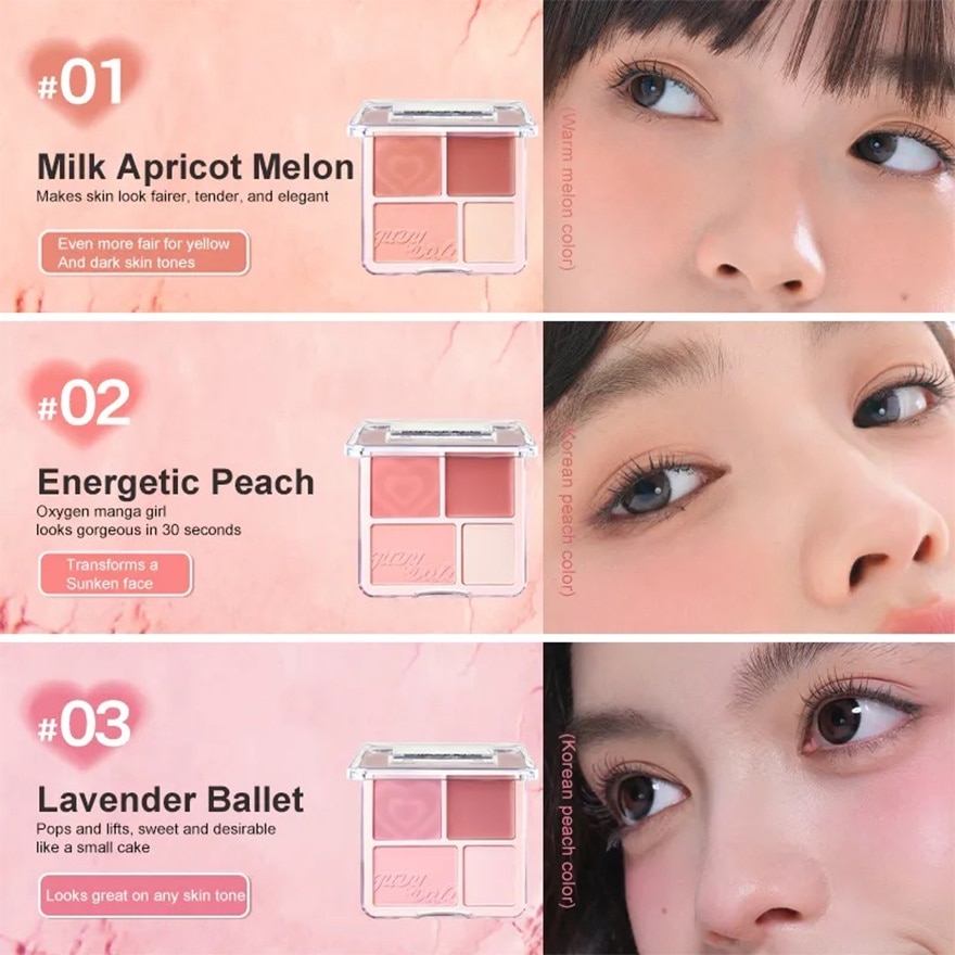 Blush&Highlight Palette 03