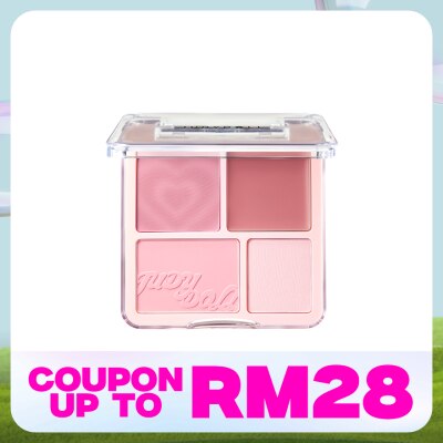 JUDYDOLL Blush&Highlight Palette 03