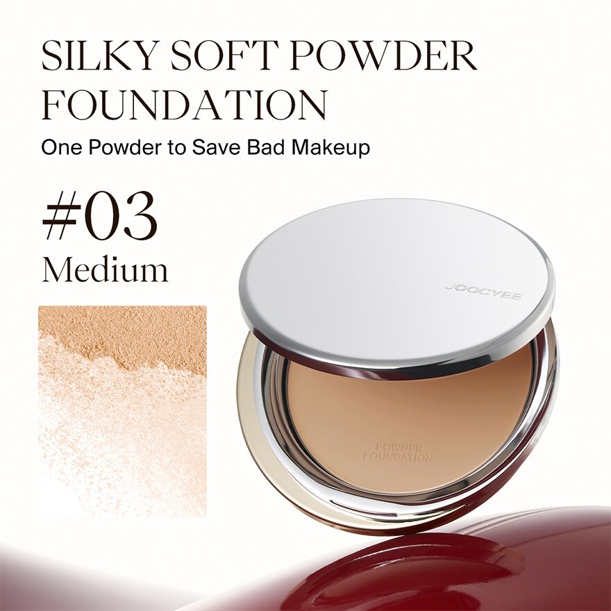 Silky Soft Powder Foundation 03 Medium 4G