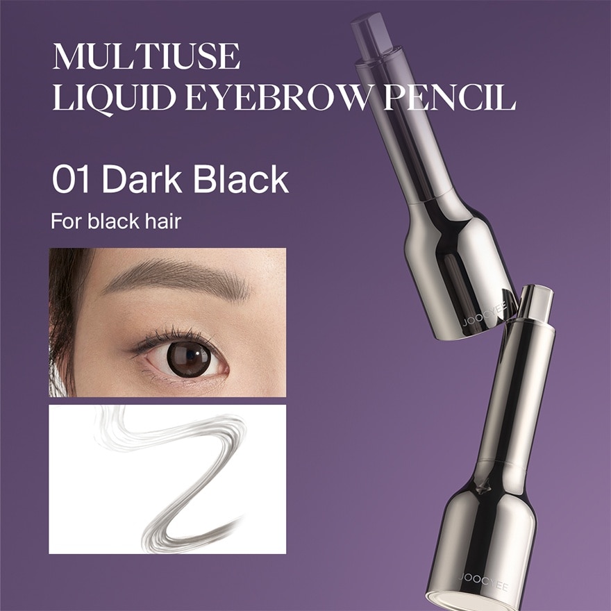 Multiuse Liquid Brow Pencil 02 Dark Brown