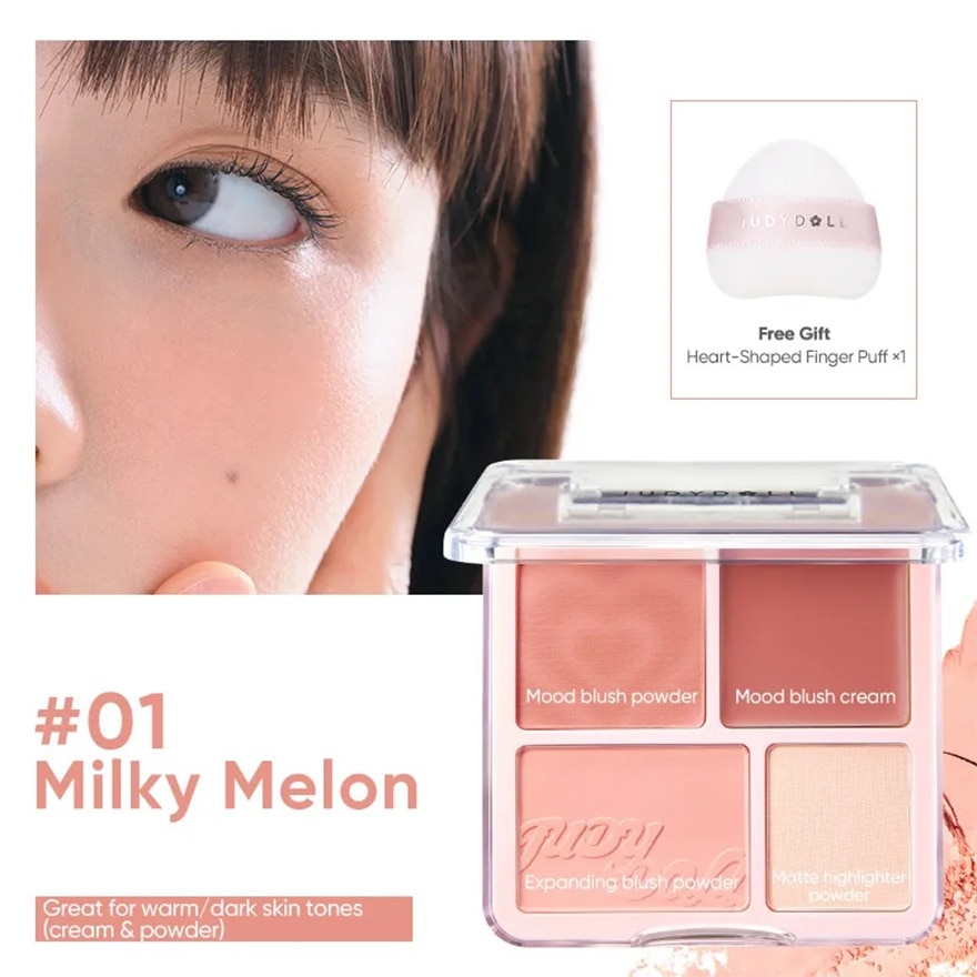 Blush&Highlight Palette 01