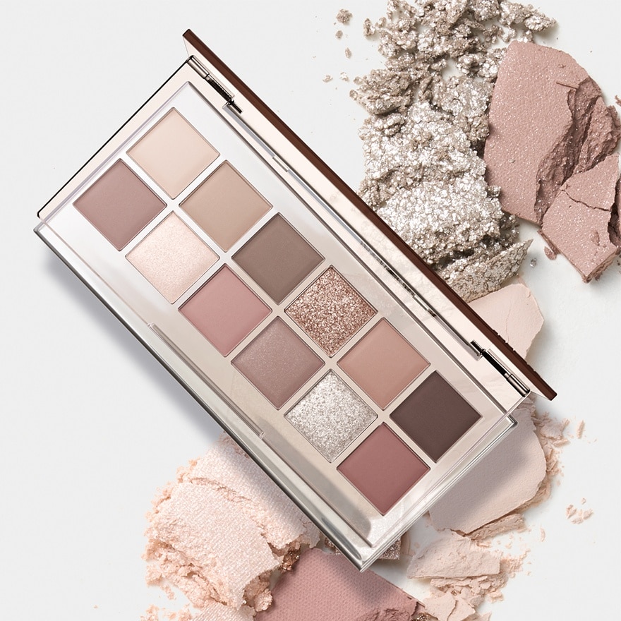 12 Shades Eyeshadow Palette 03 Foggy Mauve